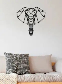 Accesoriu decorativ de perete din lemn Fil