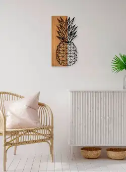 Accesoriu decorativ de perete din lemn MA-298