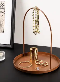 Accesoriu metalic decorativ Decorative Metal Accessory Vintage 5, Cupru, 22.5x28 cm