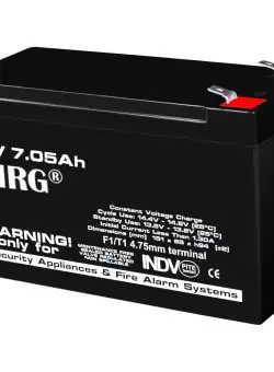 Acumulator plumb acid MRG M-485, 12V-7Ah, Reincarcabil, Negru C485