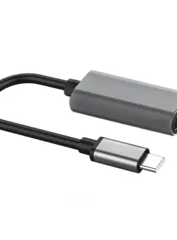 Adaptor Video USB-C La HDMI Techstar® ZFZST30, 4K Ultra HD, Compatibil Monitor, Computer, Tableta, Gri