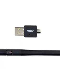 Adaptor wireless MRG M545, Cu antena, Mufa USB, Negru C545