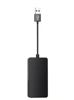 Adaptor Wireless Techstar® CPC200- CCPA pentru Apple CarPlay si Android Auto, Functie Mirrorlink, Muzica, Navigatie, Control vocal cu sistem de operare Android, Negru