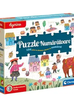 Agerino - Joc educativ Puzzle numaratoare