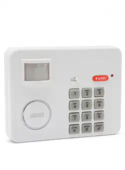 Alarma cu senzor de miscare cu protectie cu cod PIN
