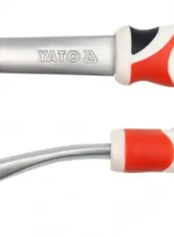 Antrenor cu clichet YATO, curbat, 1 4 , 72T, 155mm