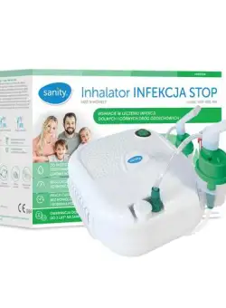 Aparat aerosoli Sanity Stop Infectie, functionare continua, viteza de nebulizare reglabila