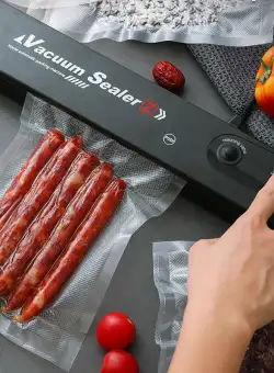 Aparat de sigilat si vidat Vacuum Sealer S, 90W, pungi incluse