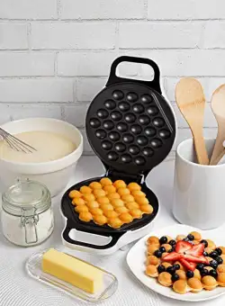 Aparat electric pentru vafe cu bule, Bubble Waffle