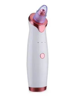 Aparat Vacuum Pressure Cleaner Techstar® VBR01, Roz, Curatare Ten, Acnee, Pori, Puncte Negre