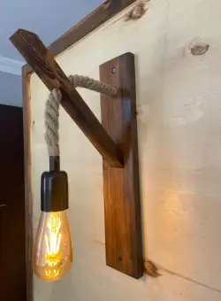 Aplica Ahşap Aplik 18