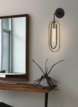 Aplica de perete Cerci, Negru