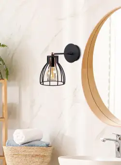 Aplica de perete Kemah, Negru