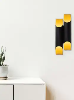 Aplica De Perete Shimmel, Negru