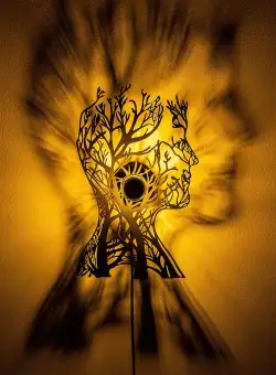 Aplica De Perete Tree, Negru