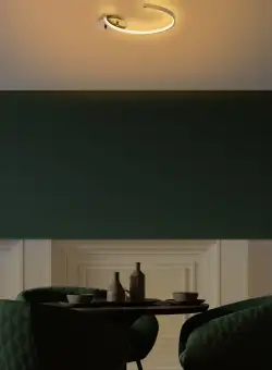 Aplica Moon V3, LED 12W 3000K, Auriu, L 33 x l 6 x H 46 cm