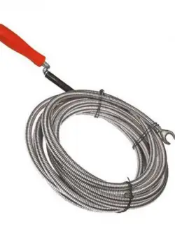 Arc pentru desfundat tevi tip sarpe Wert 4815, 15 m, O9 mm