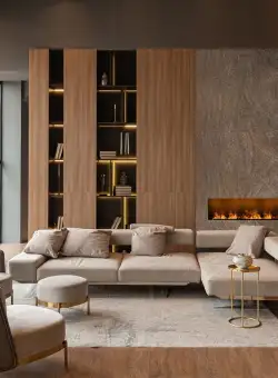 Ardezie Flexibila SKIN Micro Stone - Copper, 244 x 122 cm