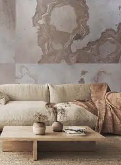 Ardezie Flexibila SKIN Micro Stone - Tan, 244 x 122 cm