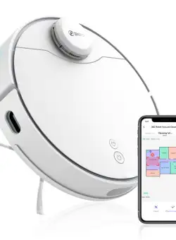 Aspirator robot 360 S9, Mop, WiFi, Bariere virtuale, Management multi-podele, 2650Pa, Suprafata 300mp + Laveta Mop