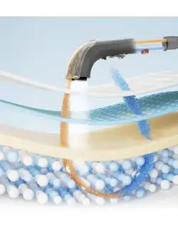 Aspirator Uwant B200 cu abur si spalare, multifunctional, multisuprafete,11Kpa, Capacitate 2x1,5l, rezervor detergent 0.2l,Gray