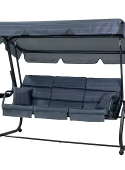 Balansoar de terasa Ines B gri/bleumarin L215 cm