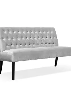 Banca tapitata Gala Glam L160 cm