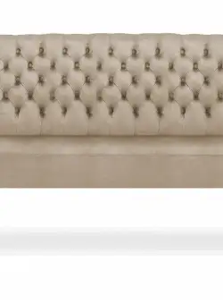 Bancuta tapitata Weronica bej – H98 cm