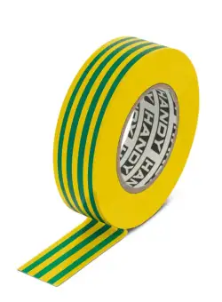 Banda izolatoare- 19 mm x 20 m - Galben Verde