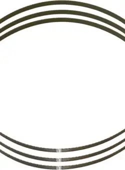 Banda rezerva pentru fierastrau cu banda Gude 55086, 2240 x 12 x 0.4 mm, 4 DPI