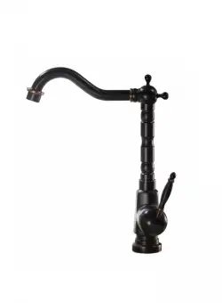 Baterie Bona negru mat înaltă - H 28,5 cm