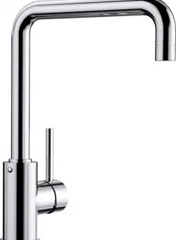 Baterie bucatarie Blanco Mili cu pipa inalta pivotanta crom