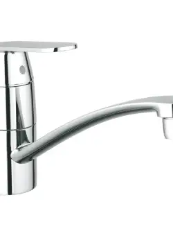 Baterie bucatarie Grohe Eurosmart Cosmopolitan pipa joasa crom