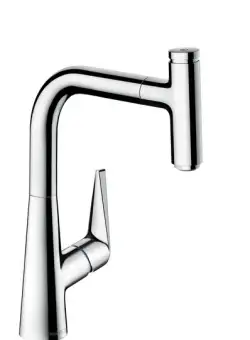 Baterie bucatarie Hansgrohe M5115-H220 ComfortZone 220 dus extractibi crom