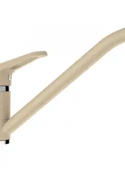 Baterie bucatarie Schock Cosmo Cristalite Moonstone, aspect granit, cartus ceramic, bej