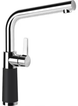 Baterie bucatarie Schock SC-540 Cristadur Magma, aspect granit, cartus ceramic, negru metalizat