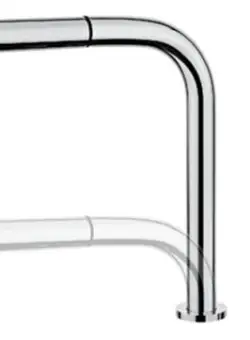 Baterie bucatarie Teka AUK 983 cu pipa extractibila pentru montare sub fereastra