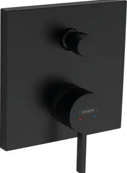 Baterie cada - dus Hansgrohe Finoris montaj incastrat necesita corp ingropat negru mat