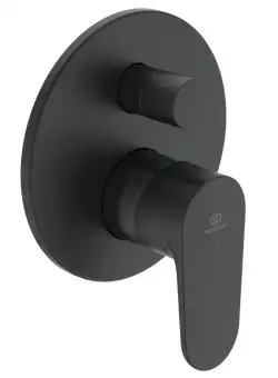 Baterie cada - dus Ideal Standard Cerafine O cu montaj incastrat corp ingropat inclus negru mat