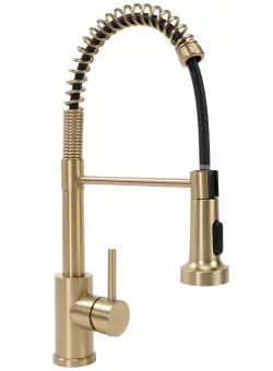 Baterie Colin auriu periat H42,5 cm