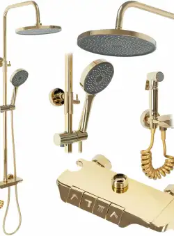 Baterie de dus Max aurie