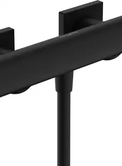 Baterie dus Hansgrohe Tecturis E negru mat