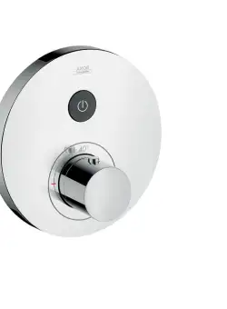 Baterie dus termostatata Hansgrohe Axor Uno Select cu montaj incastrat necesita corp ingropat