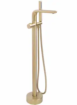 Baterie freestanding Clark auriu periat H92 cm