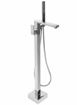 Baterie freestanding Tery argintiu H88,5 cm