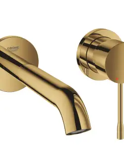 Baterie lavoar Grohe Essence M din 2 elemente de perete necesita corp ingropat cool sunrise