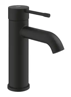 Baterie lavoar Grohe Essence S fara ventil phantom black