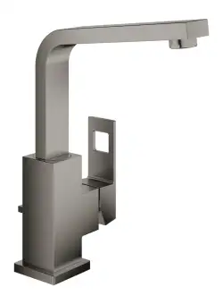 Baterie lavoar Grohe Eurocube L ventil pop-up brushed hard graphite