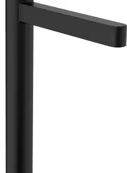 Baterie lavoar Hansgrohe Finoris 260 ventil push-open pentru lavoar tip bol negru mat