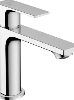 Baterie lavoar Hansgrohe Rebris E 110 CoolStart EcoSmart+ ventil pop-up crom